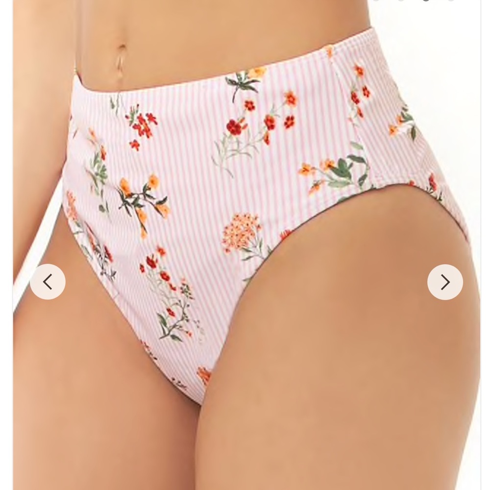 (NWT) high-rise & high-leg bikini bottoms